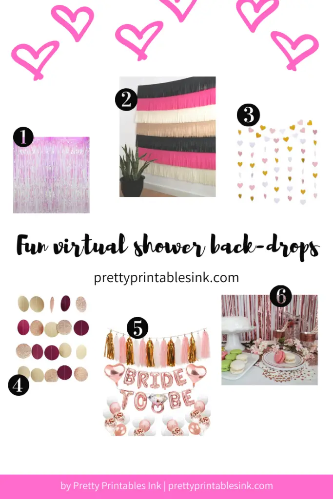 How to host a virtual bridal shower Pretty Printables Ink