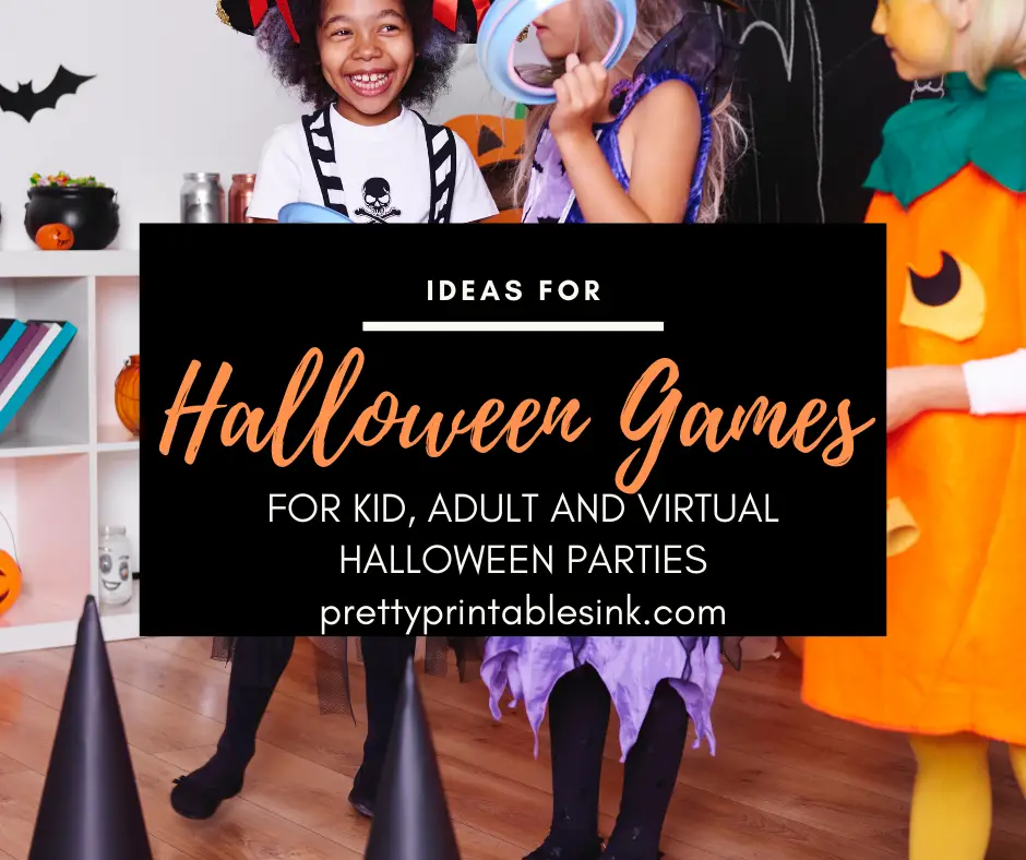 Halloween Party Game Ideas - Pretty Printables Ink